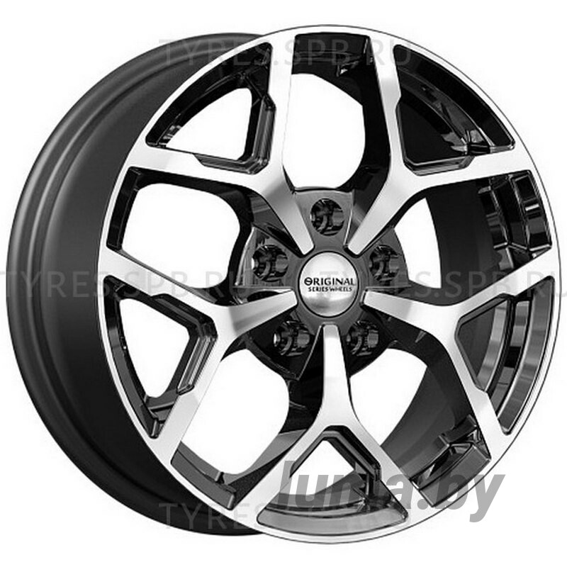Купить Диски Литой диск SKAD KL-368-mb (Focus) алмаз / Чёрный с ...